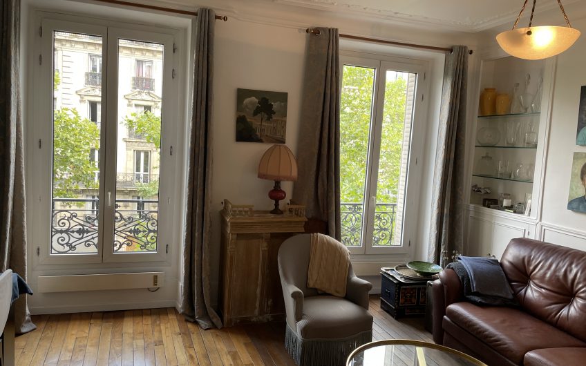 A vendre avenue Niel : 3 pièces au charme de l’ancien – Paris 17ème