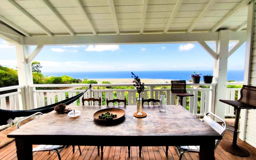 Villa vue dégagée sur l’océan à 180° / 3 chambres – Ile de la Réunion – Les Avirons 97425